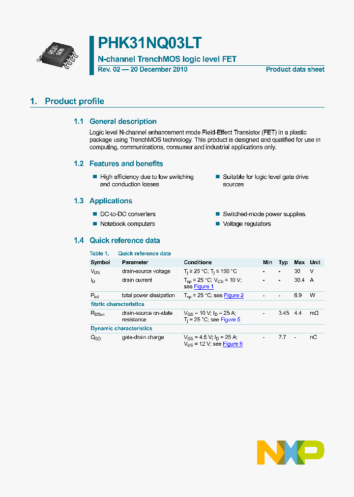 PHK31NQ03LT518_929444.PDF Datasheet