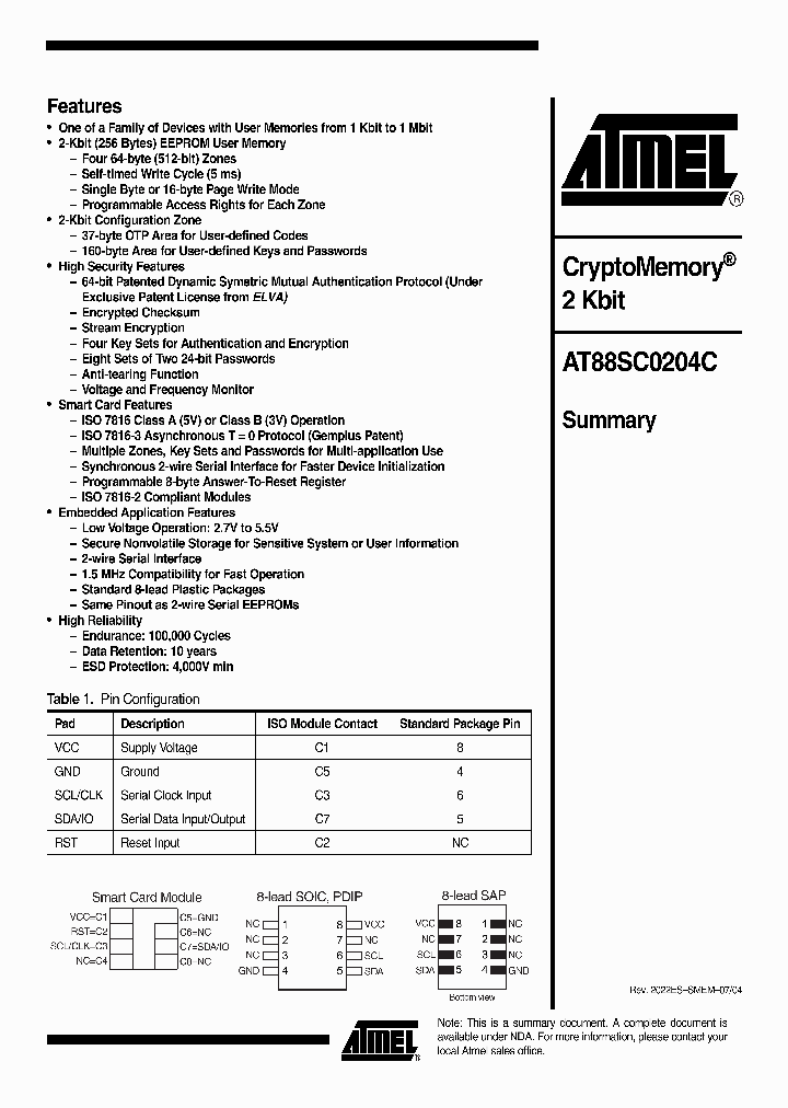 AT88SC0204C-MP_931498.PDF Datasheet