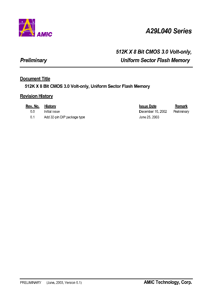 A29L040X-70_932124.PDF Datasheet