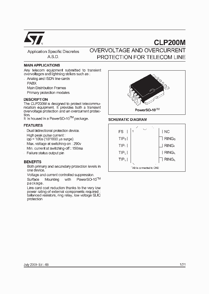 CLP200M-TR_993125.PDF Datasheet