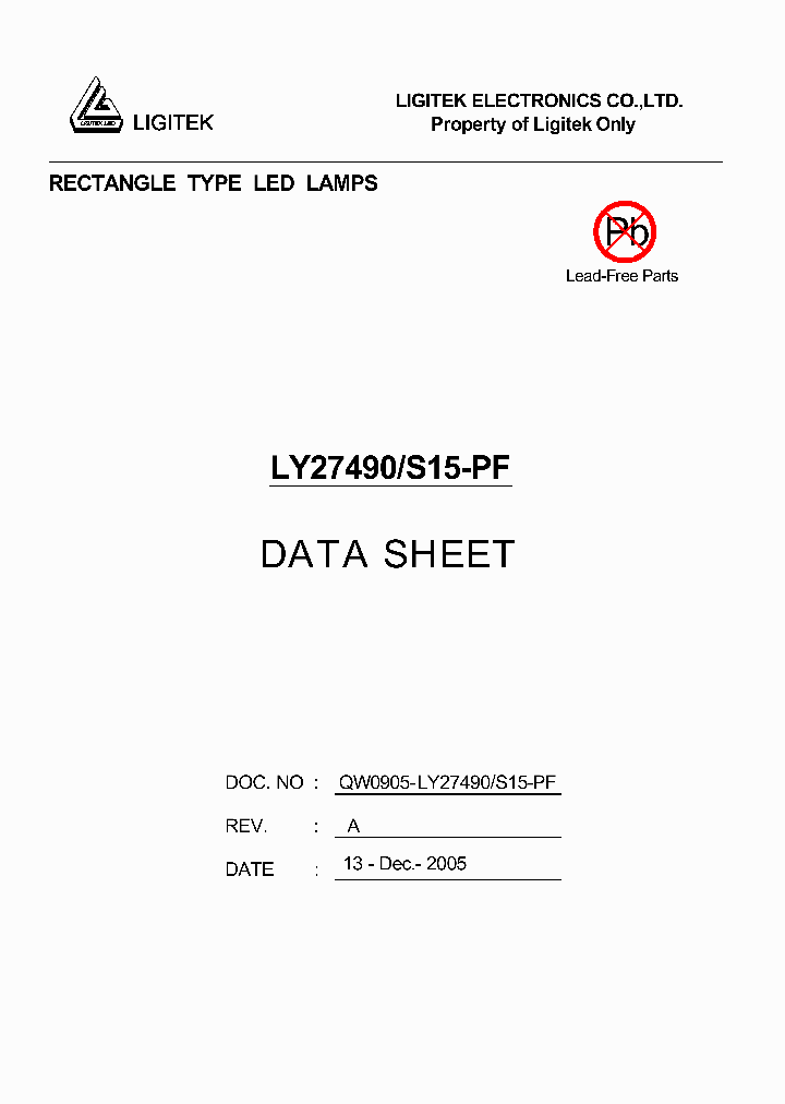 LY27490-S15-PF_1612371.PDF Datasheet