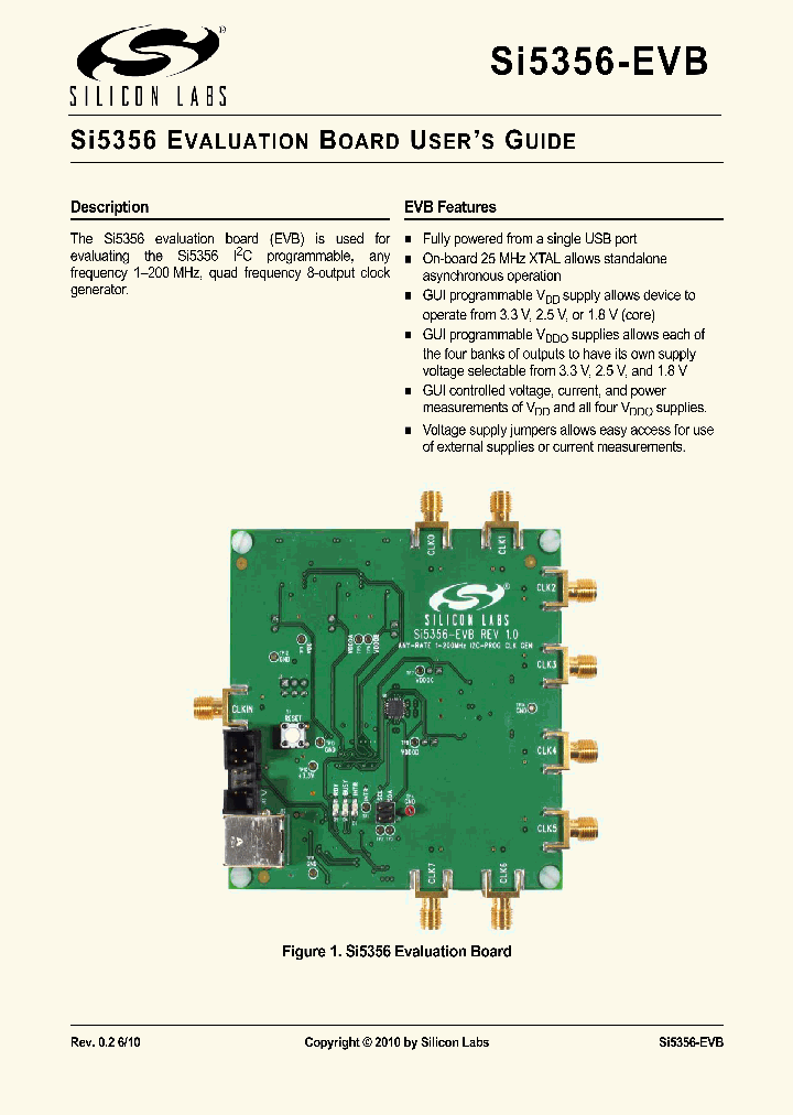 SI5356-EVB_1001316.PDF Datasheet