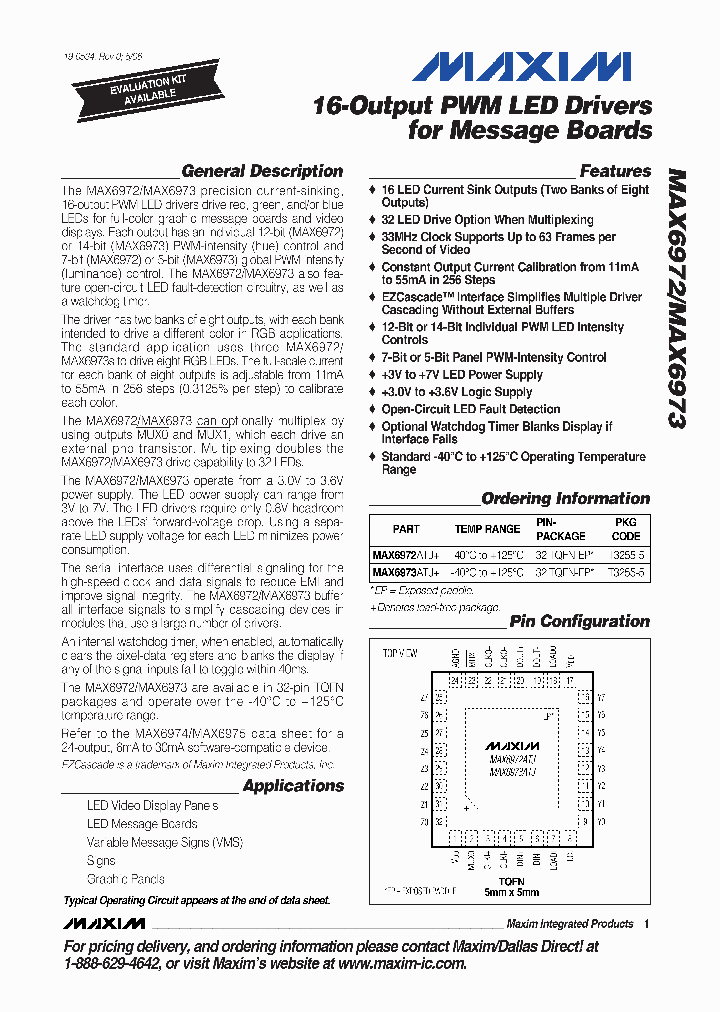 MAX6973ATJ_1617513.PDF Datasheet