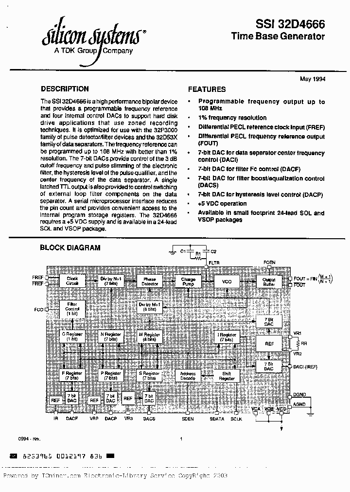 SSI32D4666-CL_1001307.PDF Datasheet