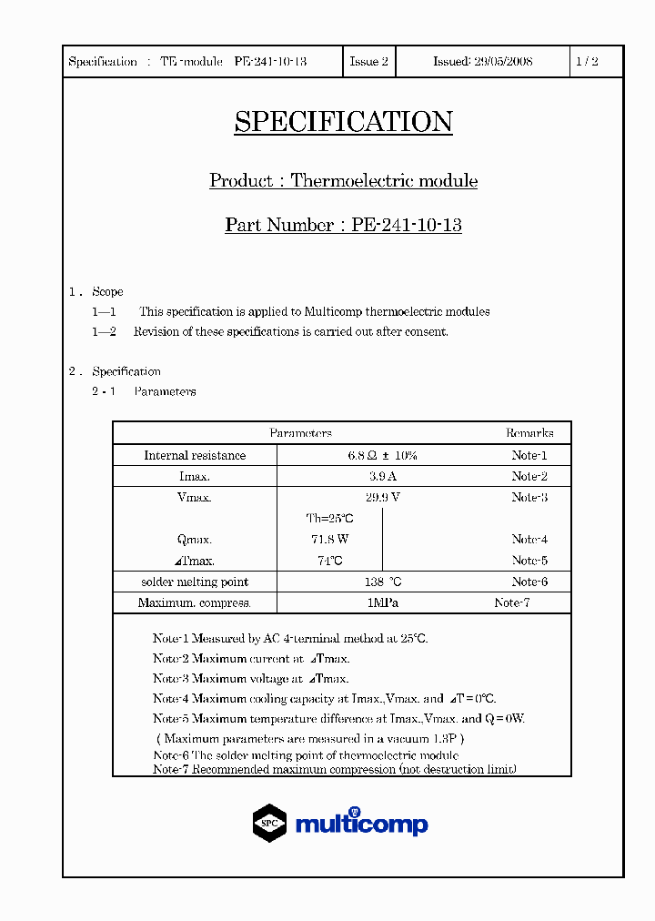 PE-241-10-13_1621589.PDF Datasheet