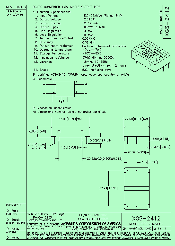 XGS-2412_1049208.PDF Datasheet