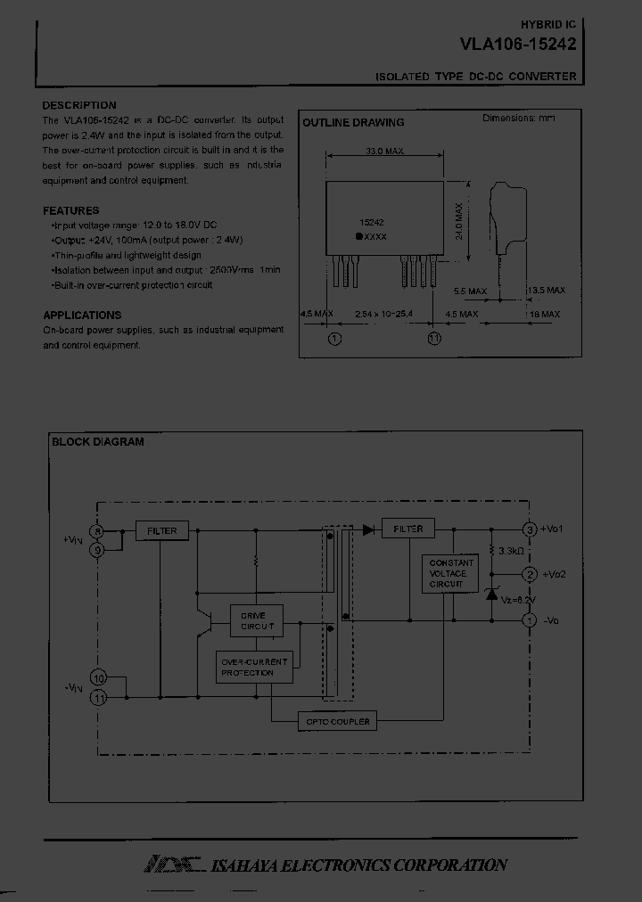 VLA106-15242_1644653.PDF Datasheet