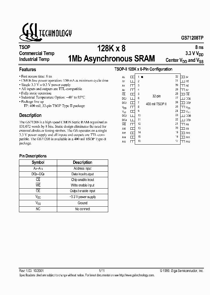 GS71208TP-8_1049561.PDF Datasheet