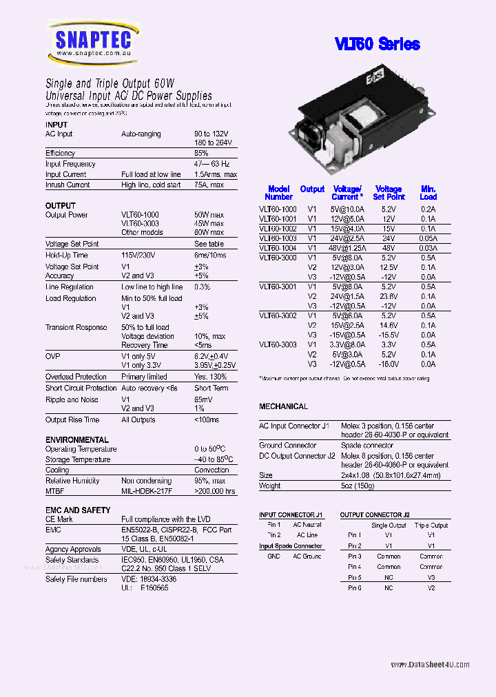 VLT60_1644828.PDF Datasheet