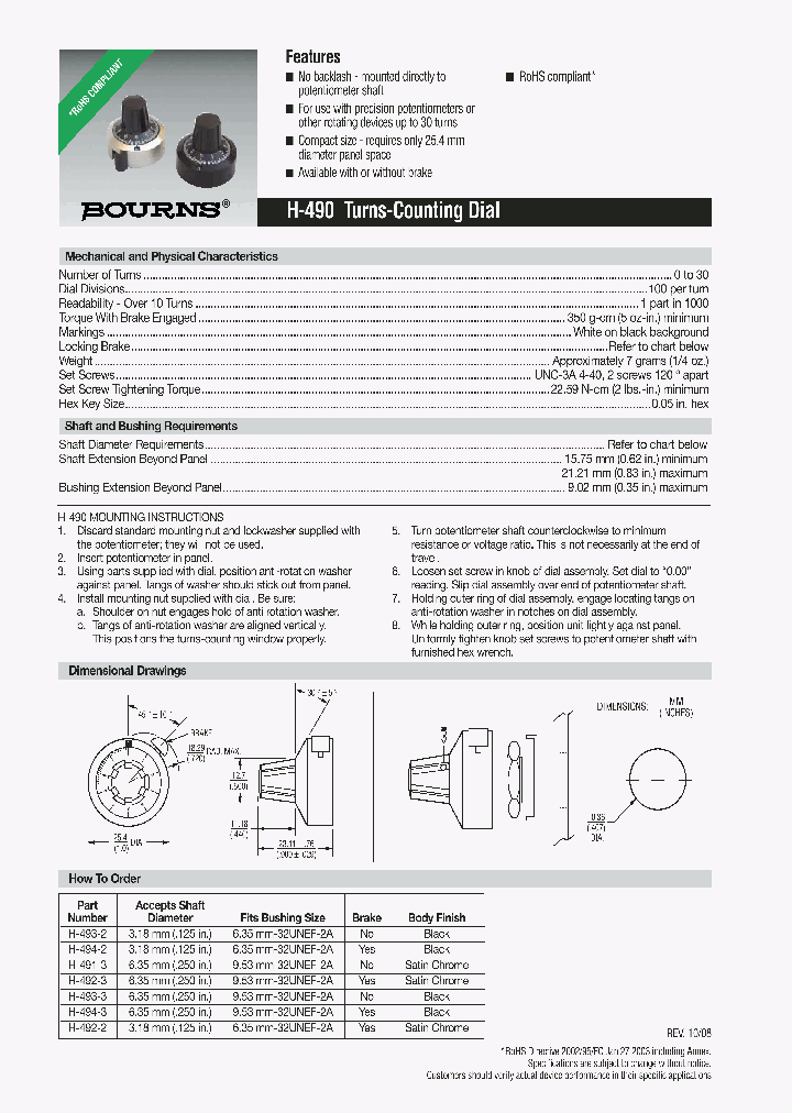 H-190-2_1054118.PDF Datasheet