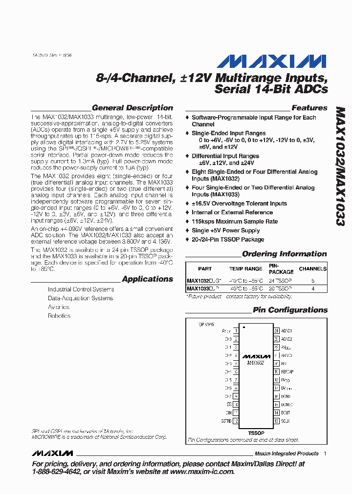 MAX1032_1076770.PDF Datasheet