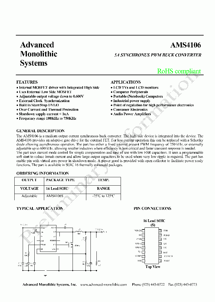 AMS4106S_1088653.PDF Datasheet