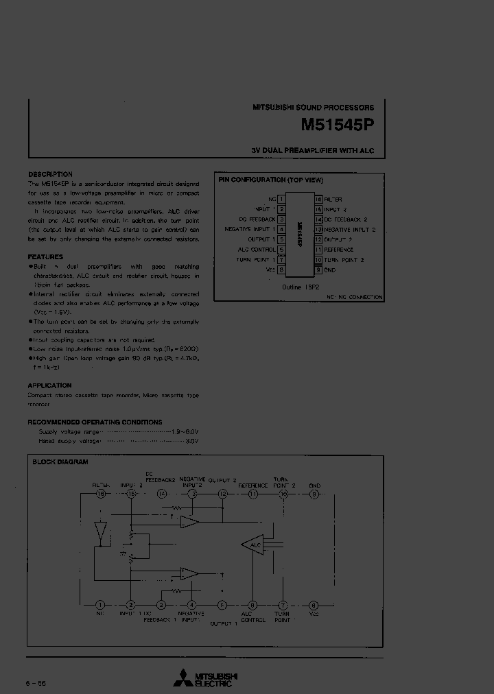 M51545P_1091517.PDF Datasheet