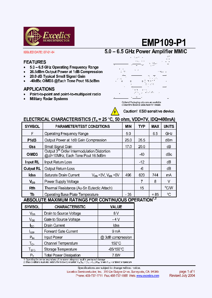 EMP109-P1_1673891.PDF Datasheet