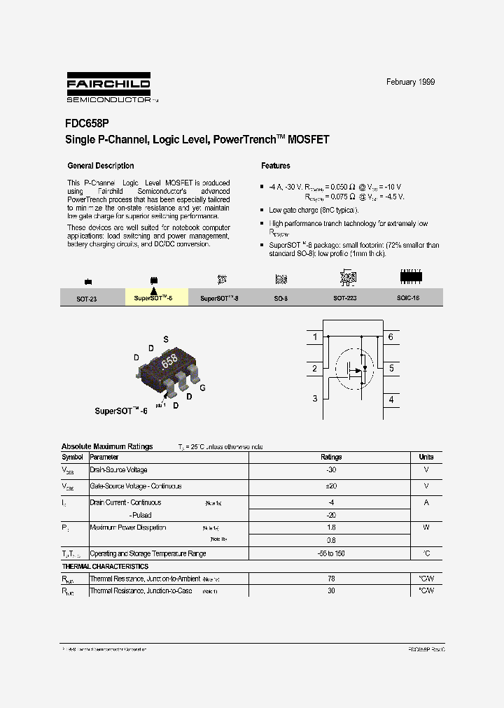 FDC658P_1118768.PDF Datasheet