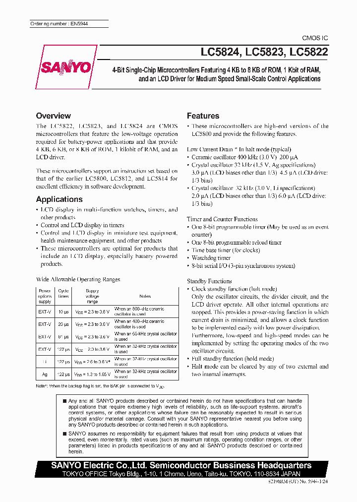 LC5822_1134761.PDF Datasheet