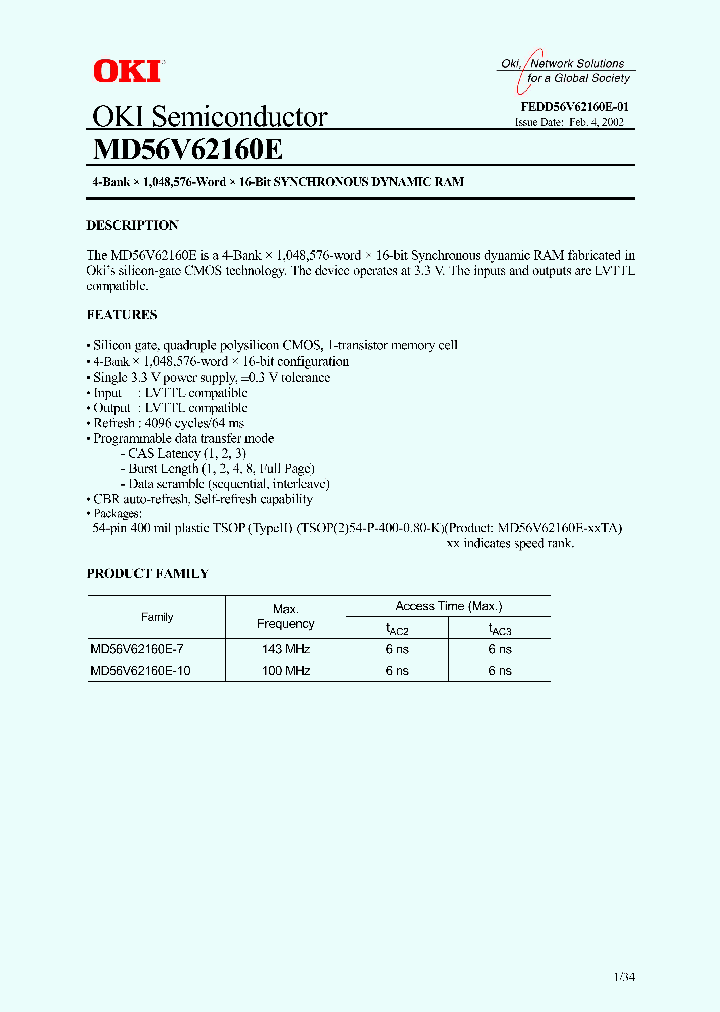 MD56V62160E-XXTA_1684023.PDF Datasheet