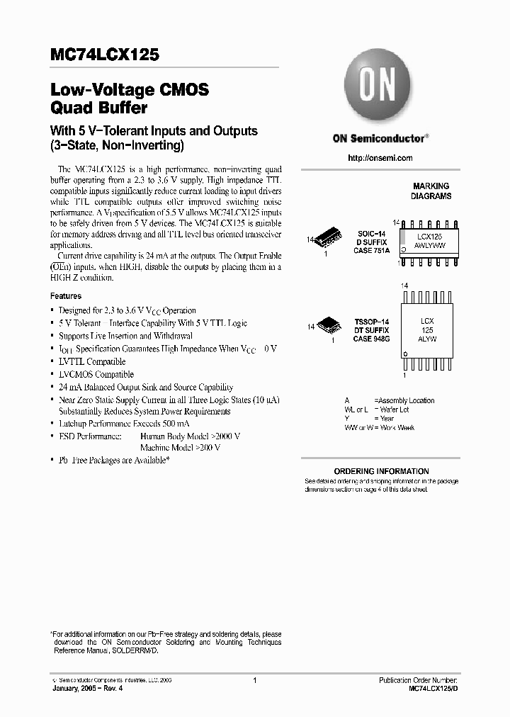 MC74LCX125_1690219.PDF Datasheet