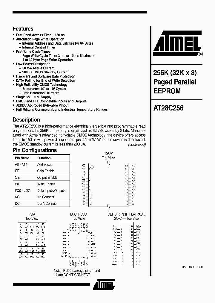 AT28C256_1691162.PDF Datasheet