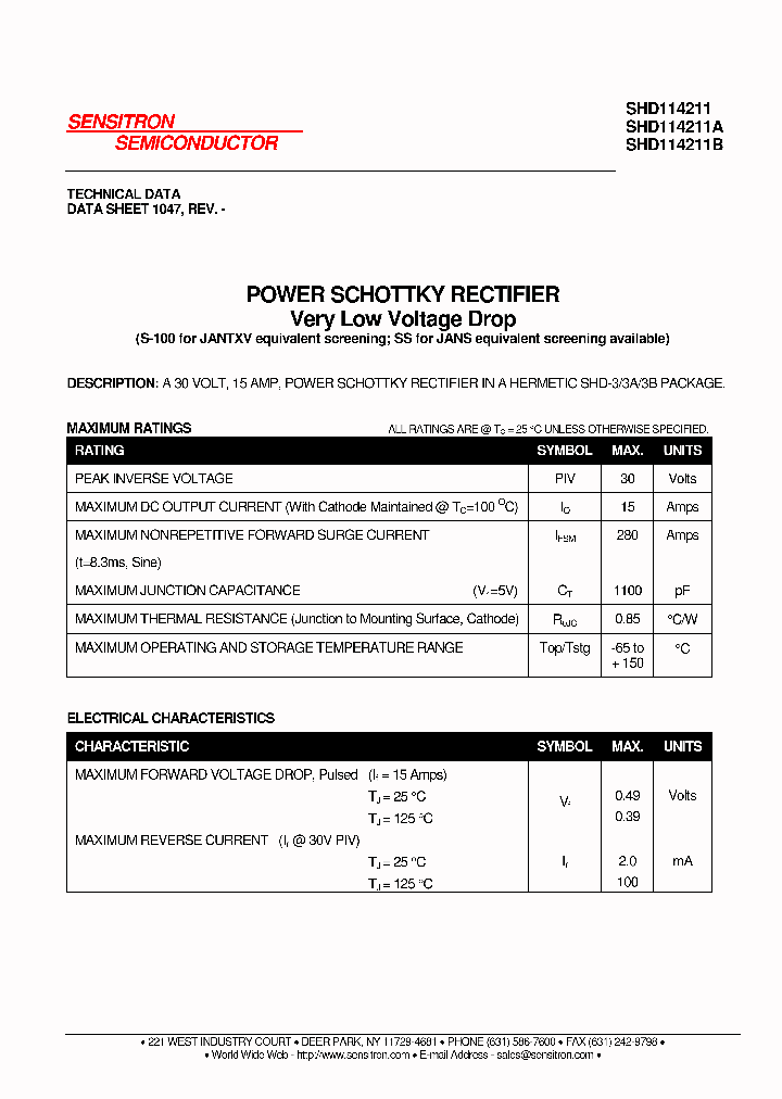 SHD114211A_1167500.PDF Datasheet