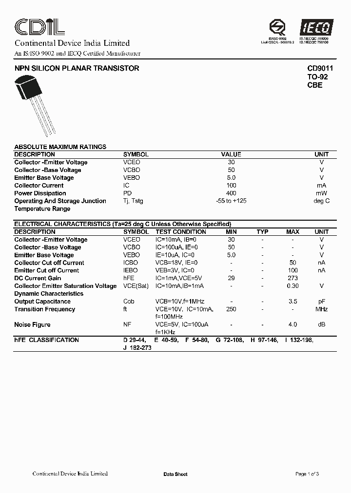 CD9011D_1174383.PDF Datasheet