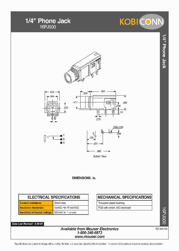 16PJ500_1180210.PDF Datasheet