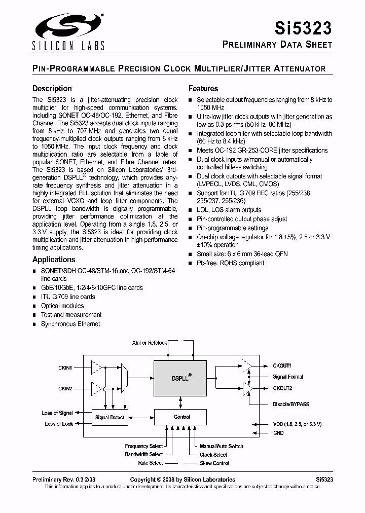 SI5323-B-GM_1258707.PDF Datasheet