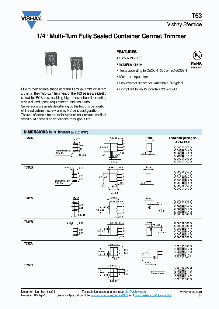 T63YB25K10_1291841.PDF Datasheet