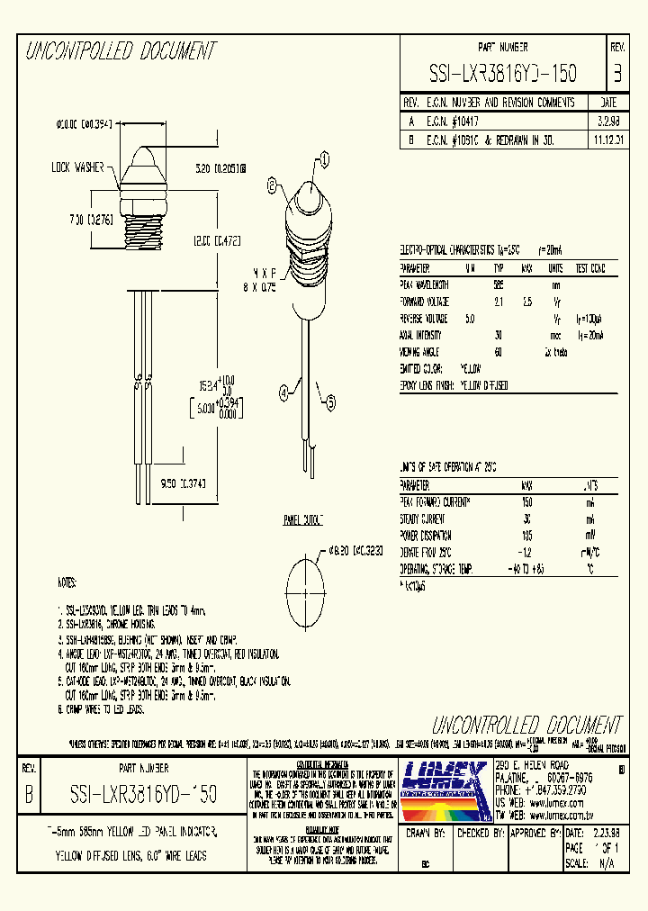 SSI-LXR3816YD-150_1337309.PDF Datasheet