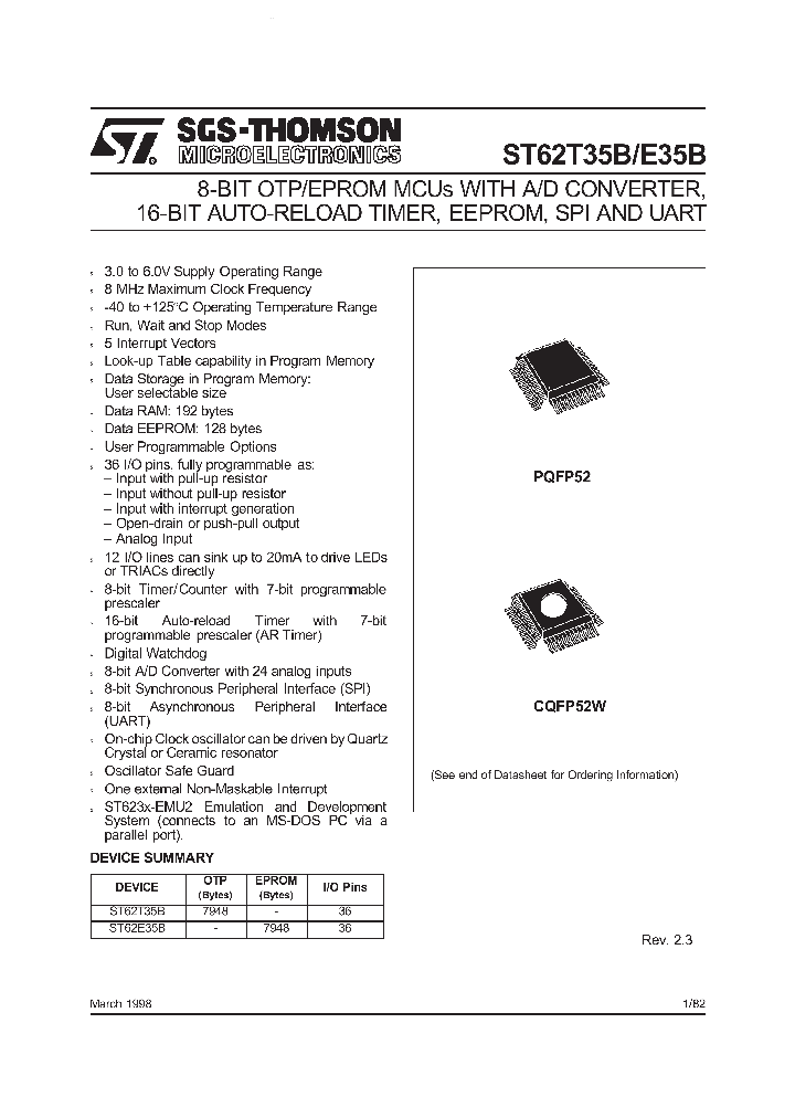 ST62T35B_1716661.PDF Datasheet