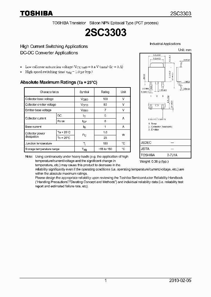 2SC3303-YT6L1NQ_1428887.PDF Datasheet