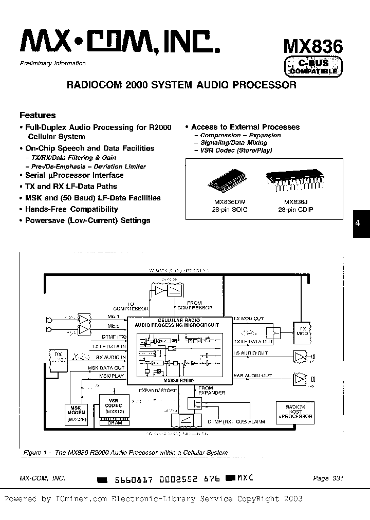 MX836J_1432957.PDF Datasheet