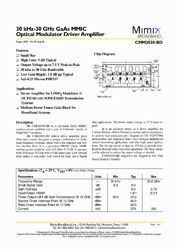 CMM3030-BD06_1436504.PDF Datasheet