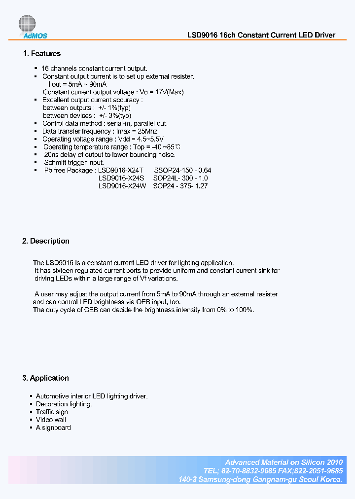 LSD9016-X24S_1743185.PDF Datasheet