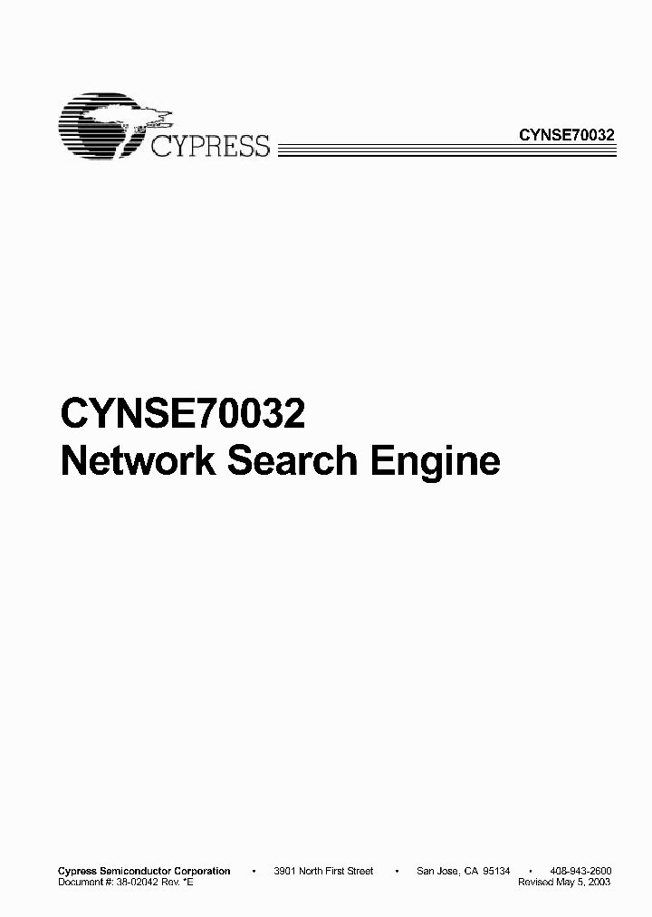 CYNSE70032-83BGC_1448600.PDF Datasheet