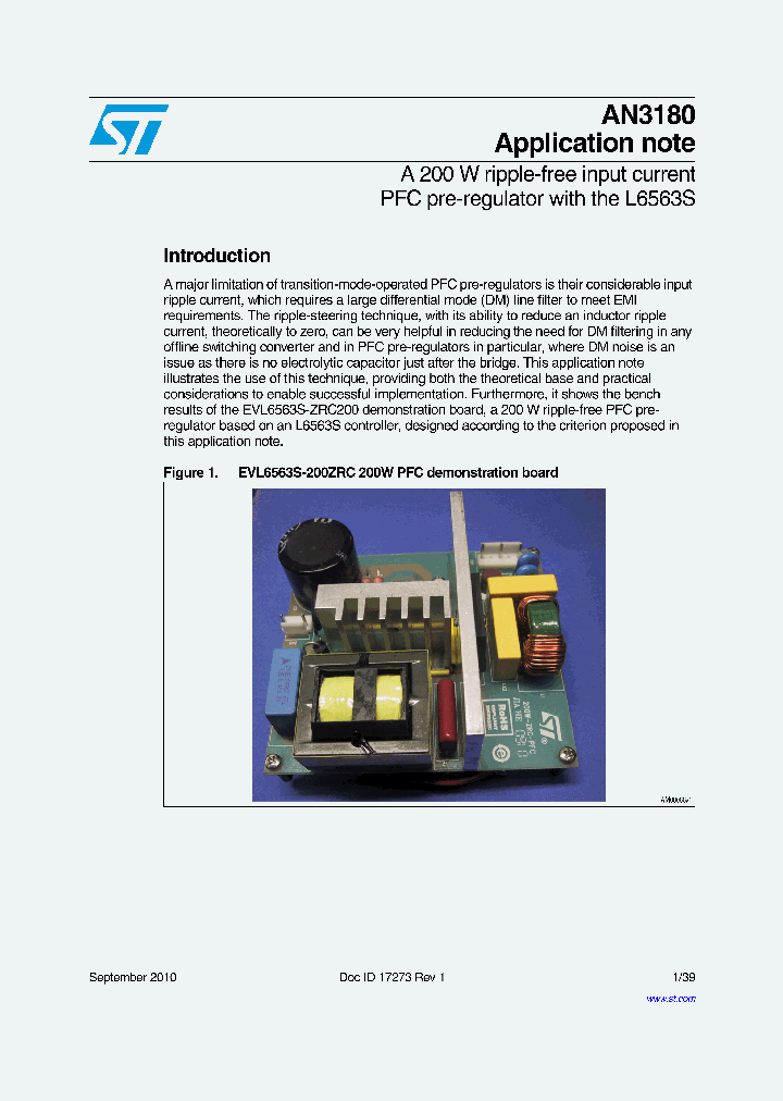 EVL6563S-200ZRC_1488248.PDF Datasheet