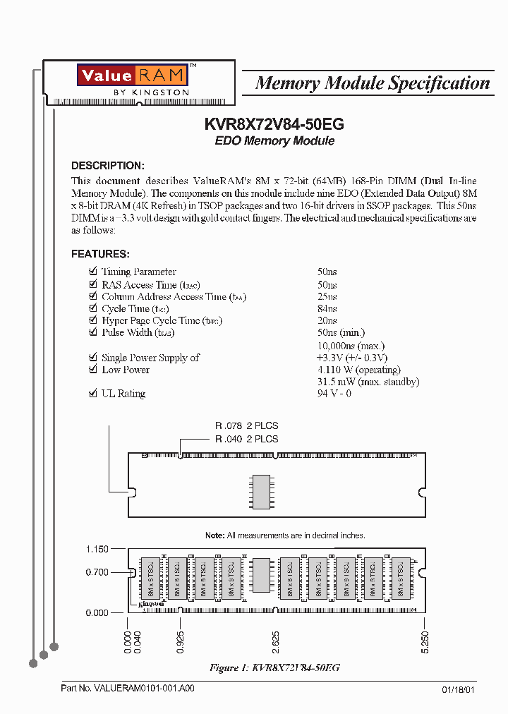 KVR8X72V84-50EG_1501655.PDF Datasheet