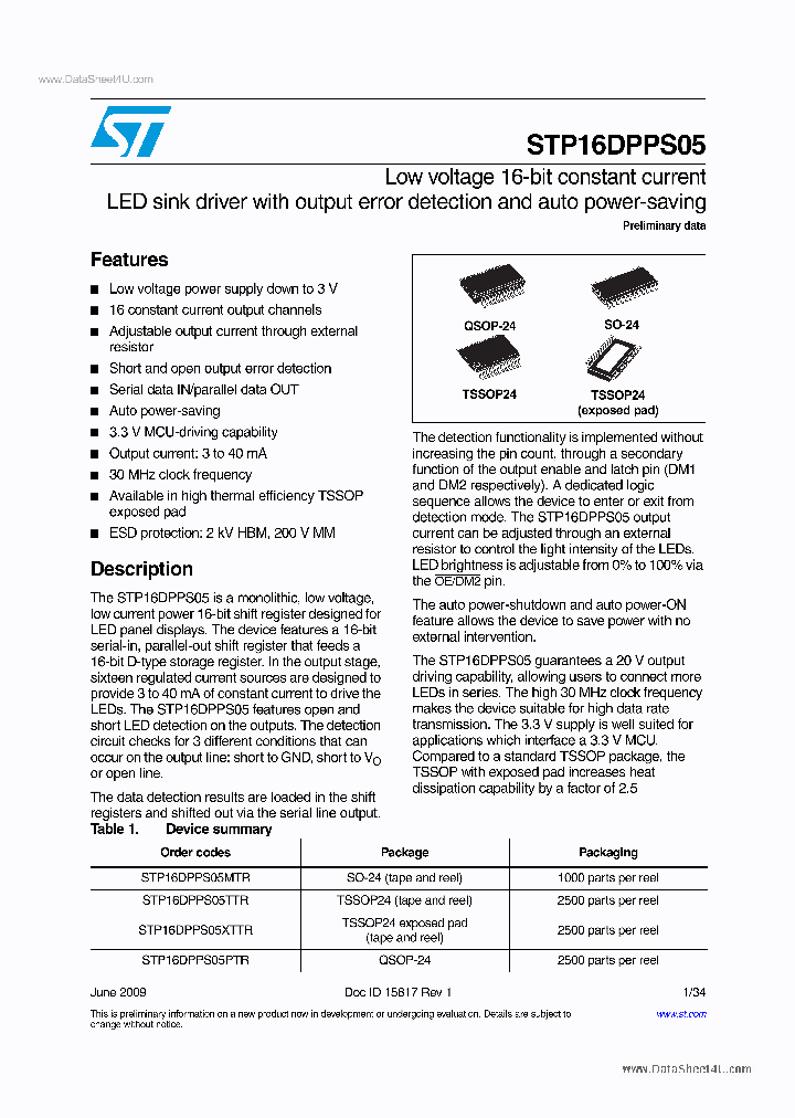 STP16DPPS05_1784180.PDF Datasheet