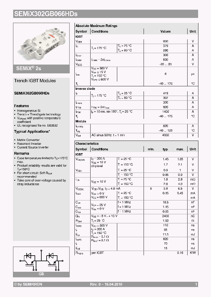 SEMIX302GB066HDS10_1792002.PDF Datasheet