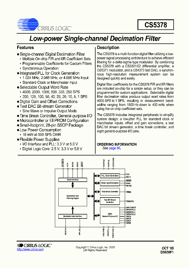 CS5378-IS_1565962.PDF Datasheet