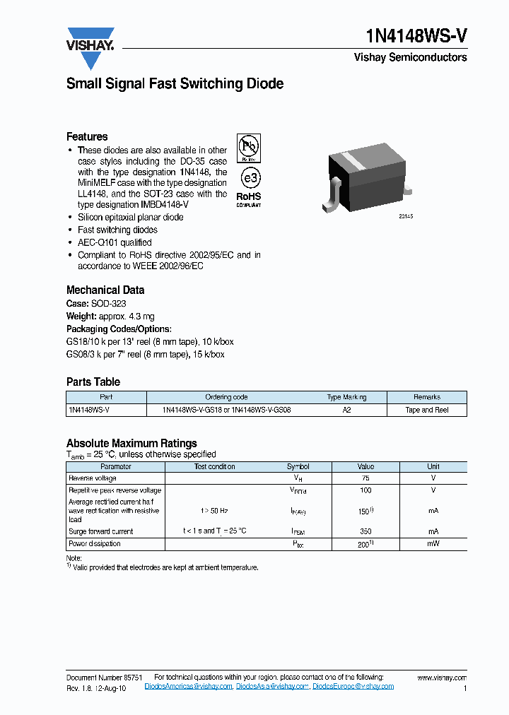 1N4148WS-V-GS18_1580131.PDF Datasheet