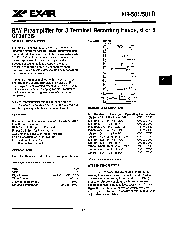 XR-501-6CP_1624432.PDF Datasheet