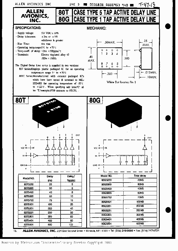 80T5400_1631491.PDF Datasheet
