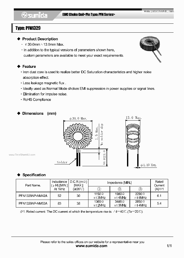 PFN1329_1828208.PDF Datasheet