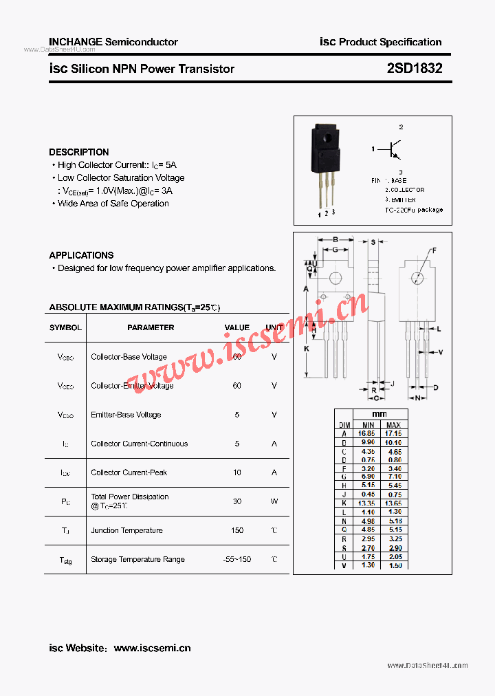 2SD1832_1832028.PDF Datasheet