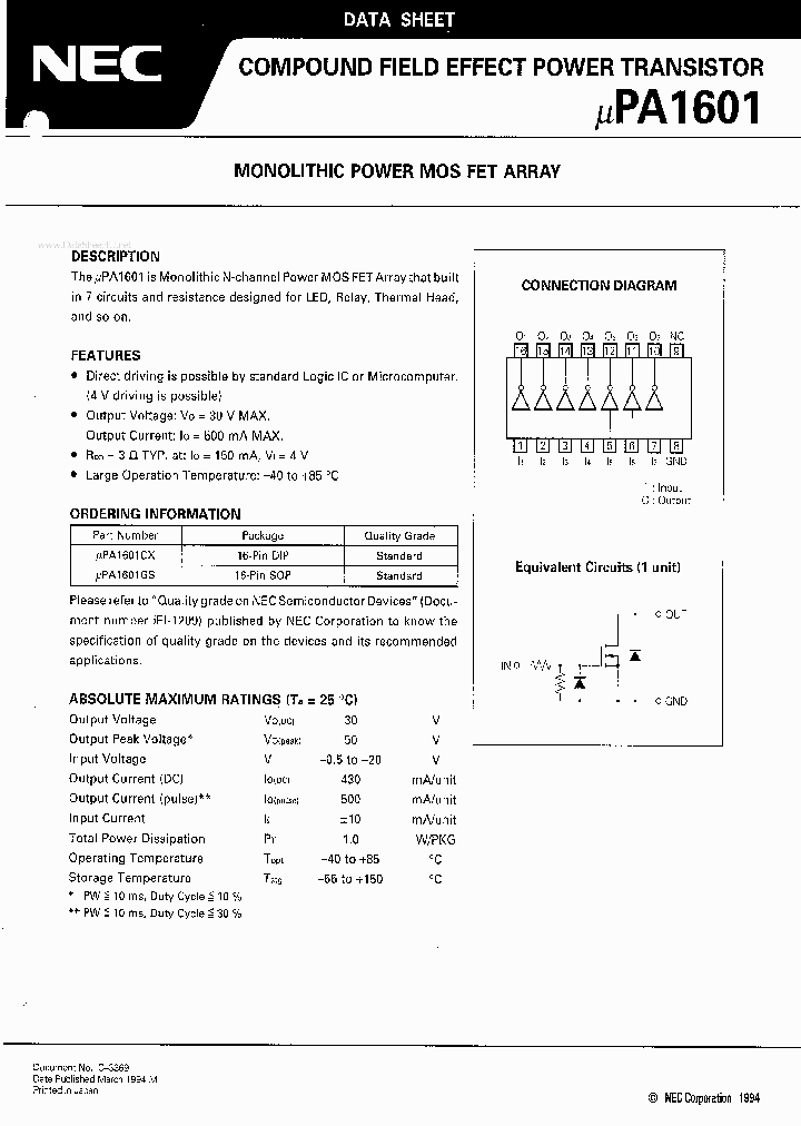 A1601_1847184.PDF Datasheet