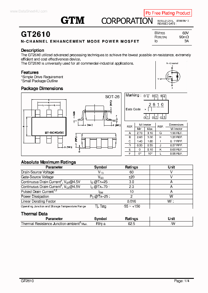 GT2610_1877203.PDF Datasheet