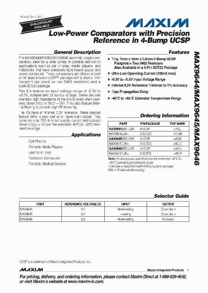 MAX9644_1888207.PDF Datasheet