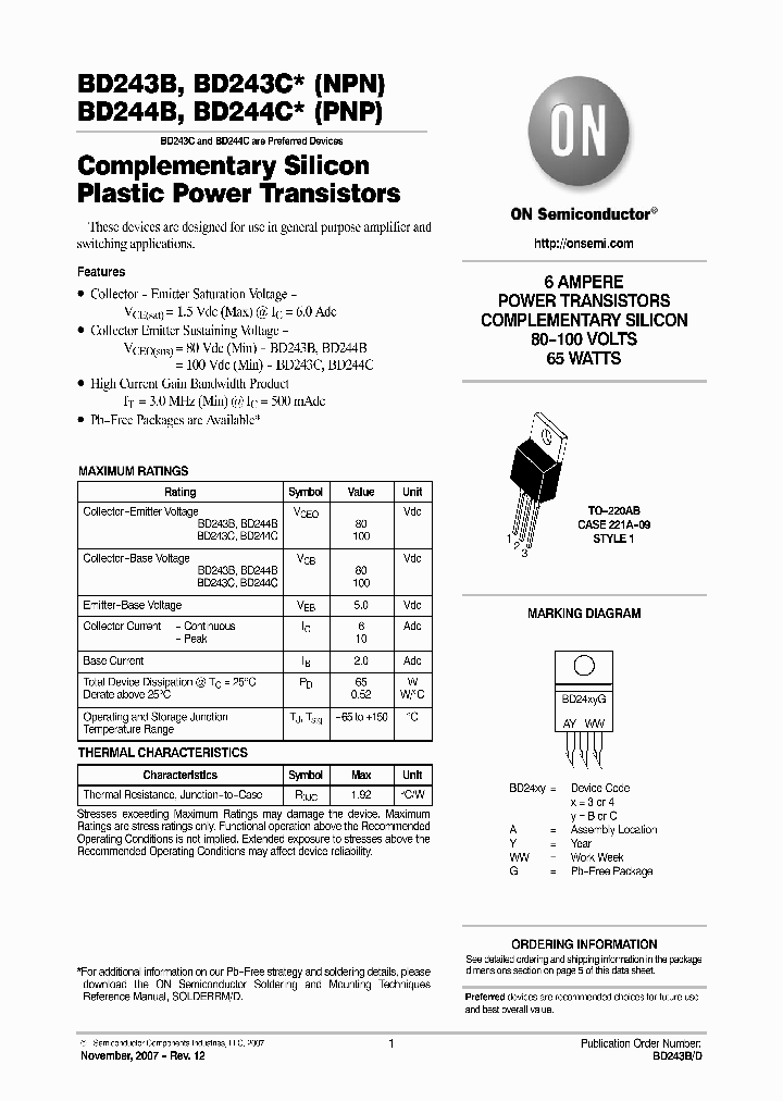 BD243C_1892470.PDF Datasheet