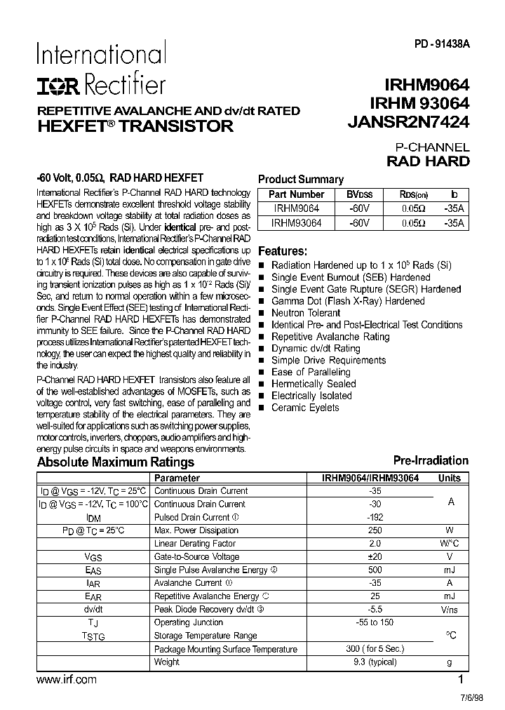 JANSR2N7424_1727400.PDF Datasheet